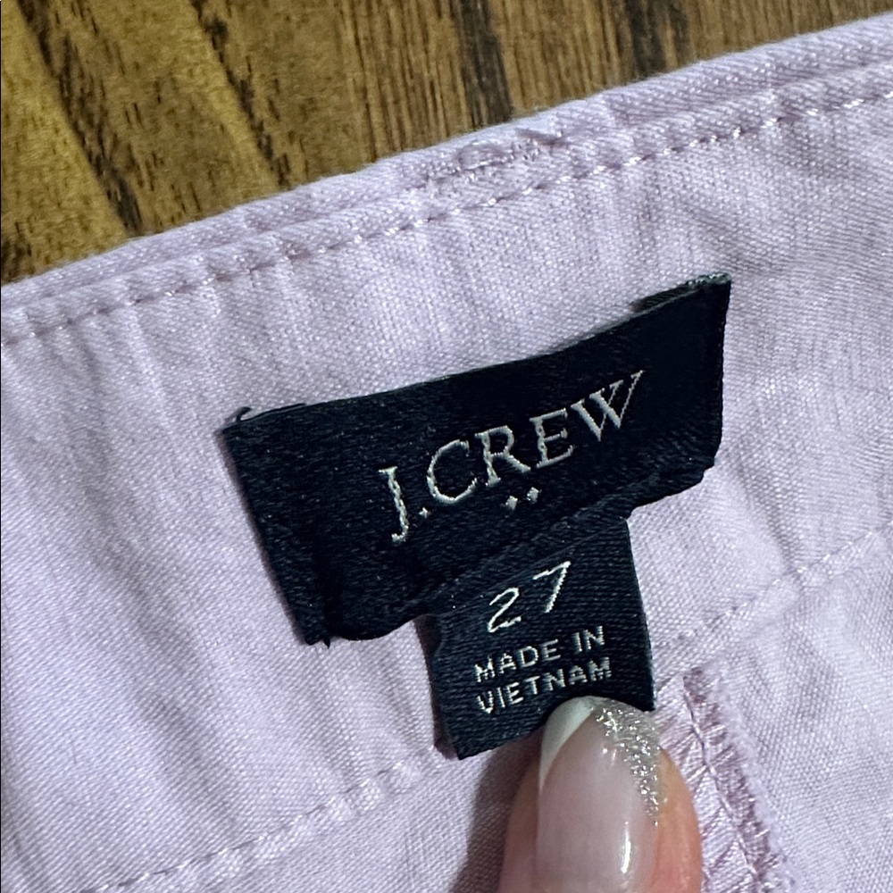 J. Crew Light purple trousers - Picture 6 of 8